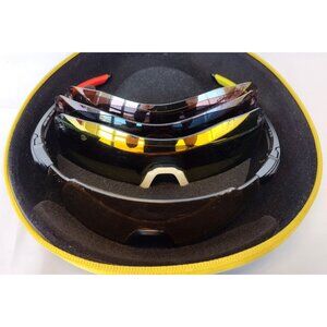 Smith Optics Attack MAX ChromaPop Interchangeable Lens Sunglasses 4 Lenses, Case